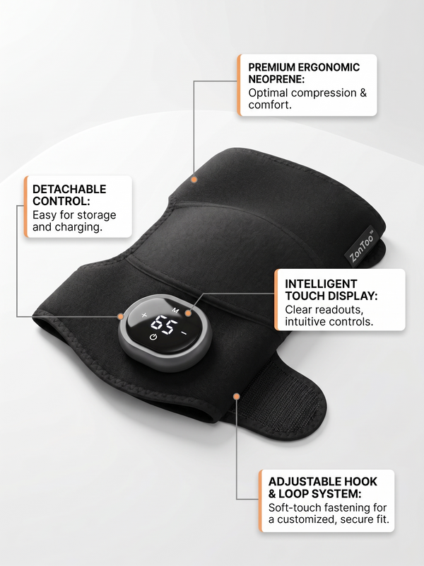 ZonToo™ Knee-Care Pro — Heated Massager