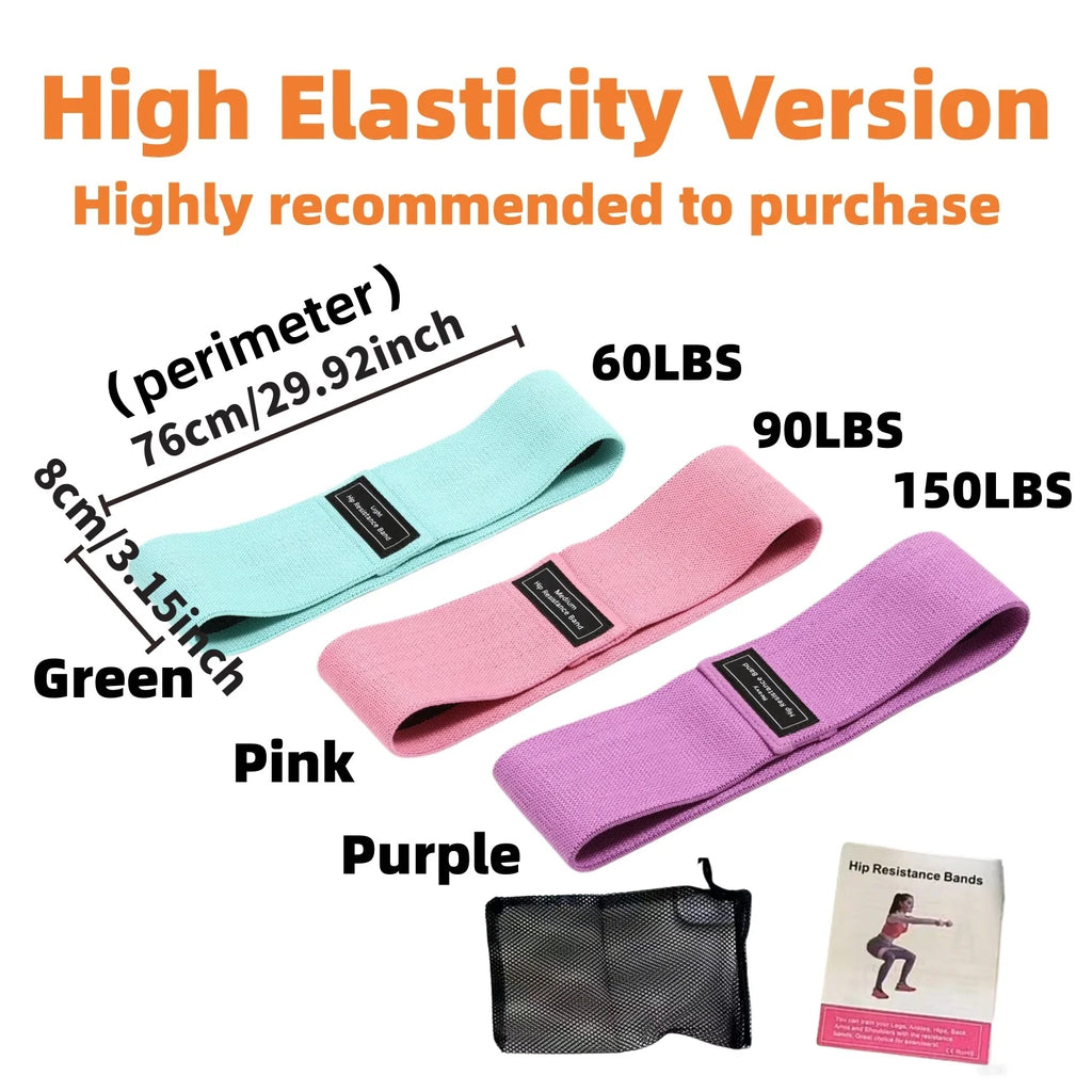Zontoo Fabric Hip Bands (set of 3)