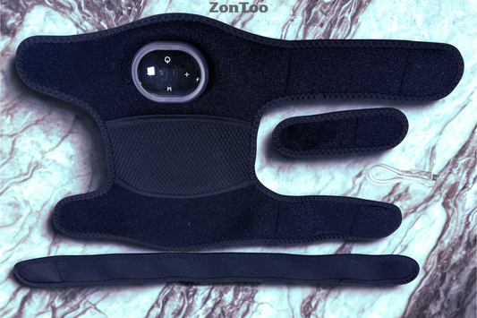 ZonToo™ Knee-Care Pro - 3-in-1 Cordless Heat & Vibration Knee Massager