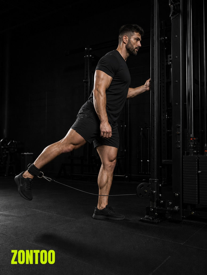 Zontoo Ankle Straps in use