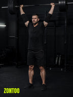 Zontoo Elbow Sleeves in use