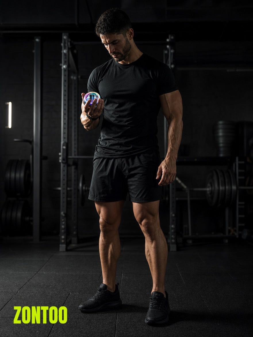 Zontoo Gyro Ball in use