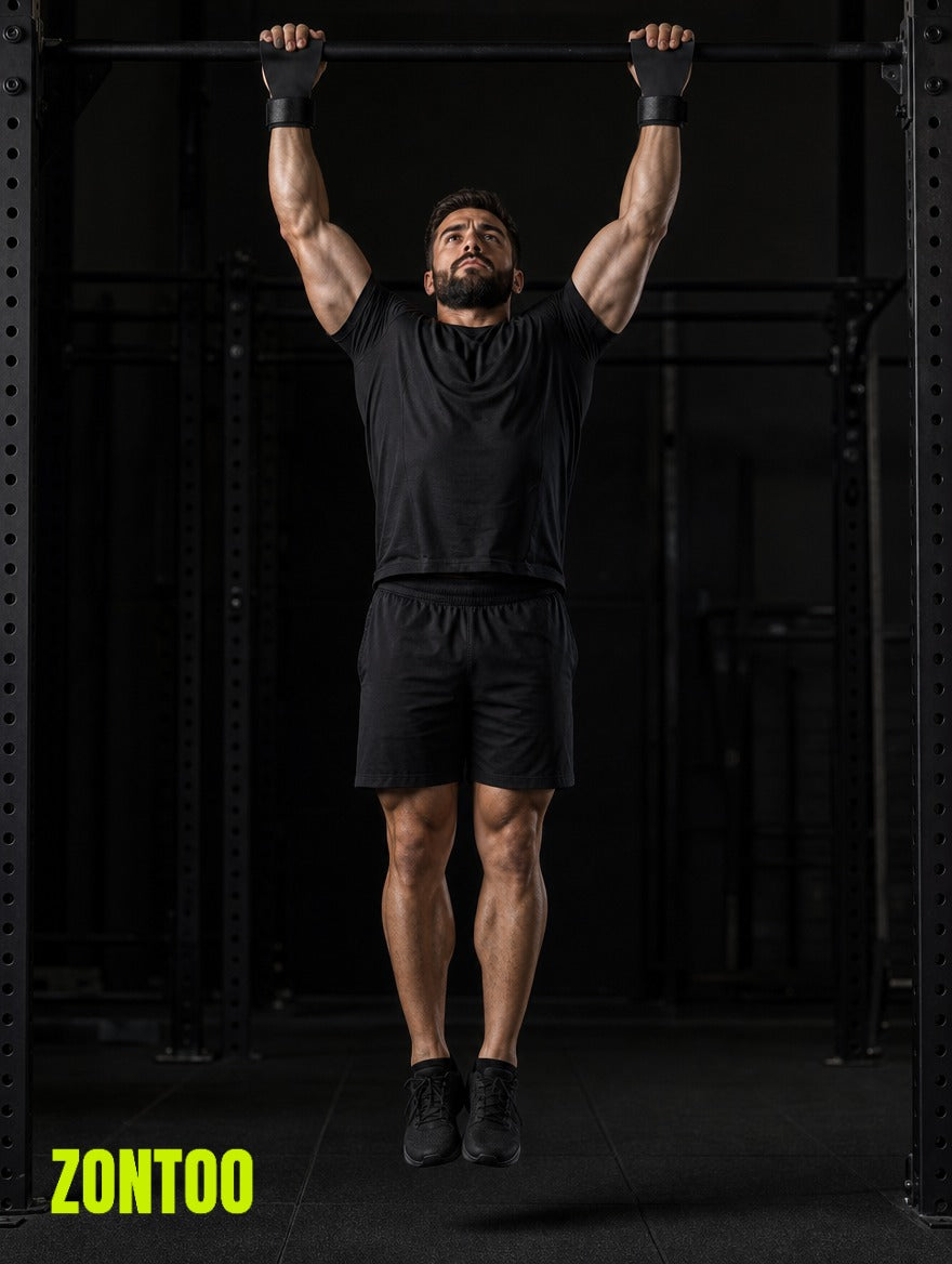 Zontoo Lifting Grips in use