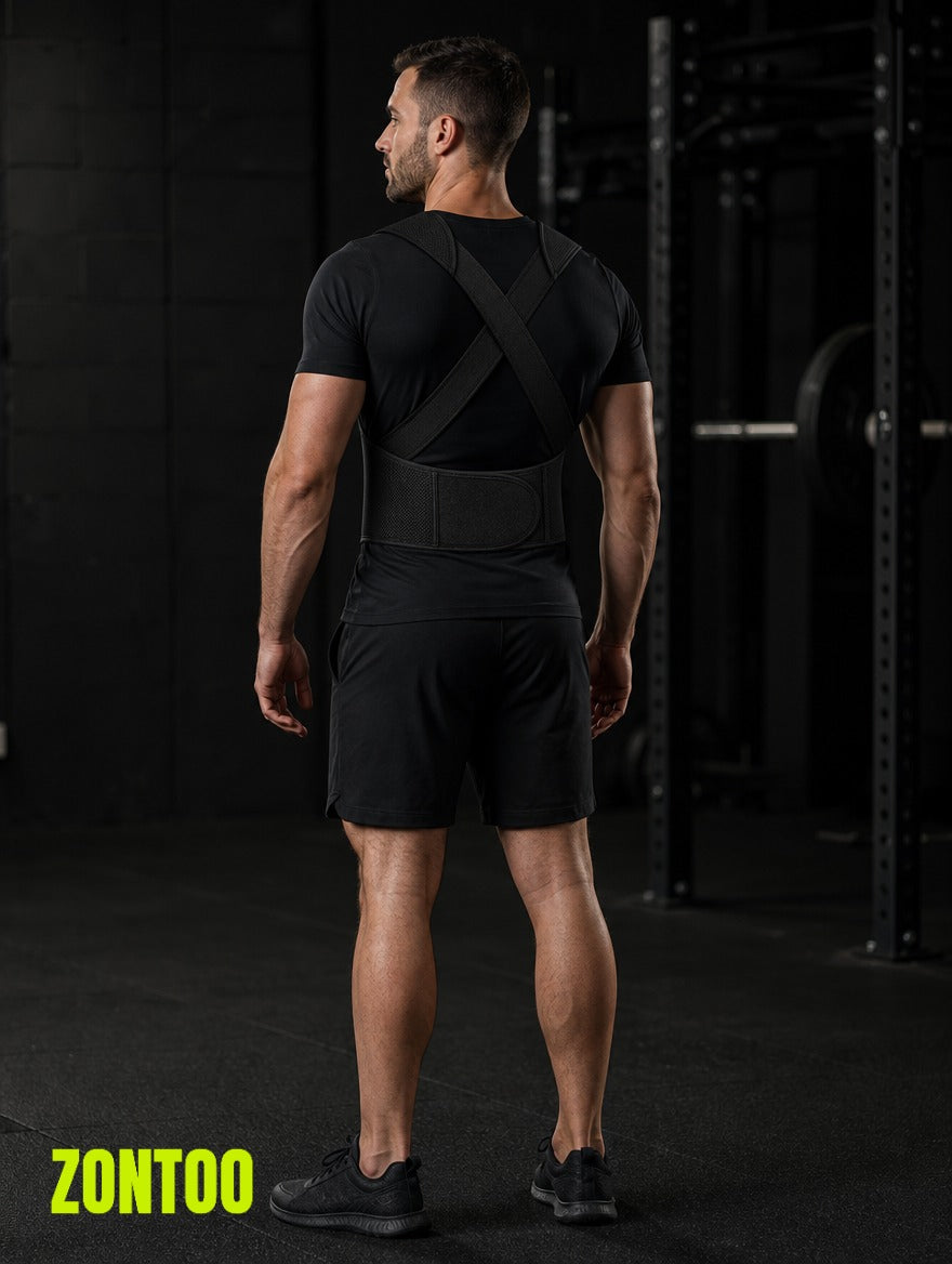 Zontoo Posture Brace in use
