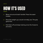 Zontoo Fat Grips (pair) — how it's used