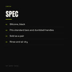 Zontoo Fat Grips (pair) — spec