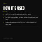 Zontoo Lifting Grips (pair) — how it's used