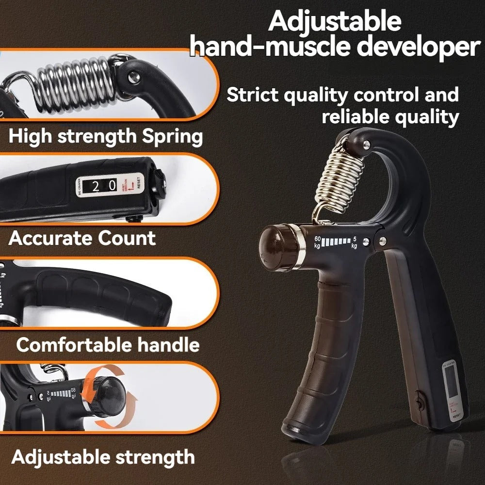 Rep-Counter Hand Gripper